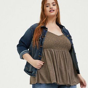 Torrid Baby doll Cami